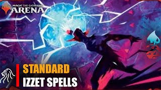 WIELDING Top Deck  Izzet Spells  MTGA Strixhaven  Standard BO1 amp BO3 [upl. by Aivil]