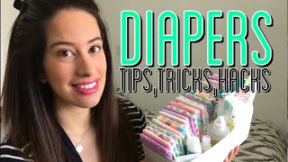 How to 10 Diaper tips tricks amp hacks [upl. by Airlee]