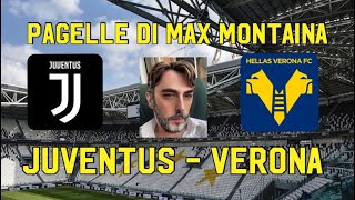 JUVENTUS VERONA PAGELLE DI MAX MONTAINA [upl. by Enhpad]