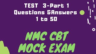 UK NMC CBT MOCK TEST 1  ADULT NURSING  MENTAL NURSING  NURSE ASSOCIATE  MIDWIFE  EPISODE 1 [upl. by Gnemgnok]