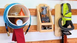 20 MORE Simple French Cleat Ideas for your Tool Storage 6 [upl. by Hussey720]