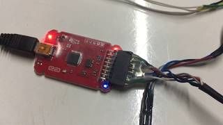 My Custom STLINK V2 Program and Debug Board Test [upl. by Niuqauj]