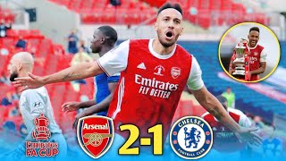 Arsenal vs Chelsea 21  Extended highlights amp Goals  FA Cup Final 2020 [upl. by Adamo]