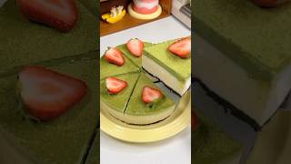 Bánh mousse matcha có thể được làm mà không cần dùng lò nướng và chỉ cần khuấy miumiudoibungfood [upl. by Grishilda]