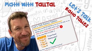 Ratio Tables  Math with TallTal [upl. by Air]