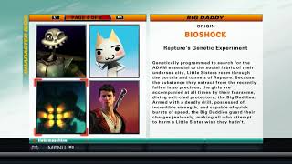 PlayStation AllStars Battle Royale  PS3  Character Bios [upl. by Lesig]