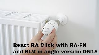 React™ RA click Installation of radiator set with RAFN and RLV in angle version DN15 [upl. by Delija]