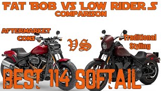 Fat Bob Vs Low Rider S Deep Dive Comparison And Aftermarket Problems With The Fat Bob [upl. by Sass436]