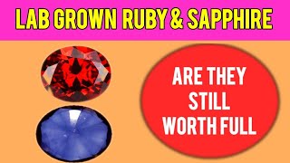 What is Lab created Ruby amp Sapphire  GEMS CREST [upl. by Oigimer]