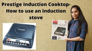 Prestige induction cooktop review How to use an induction stove [upl. by Susanne]