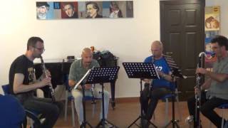 Ernesto Cavallini  Quartetto n 1  Stark Quartet [upl. by Ydnyc]