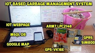 IOT based Garbage Management System [upl. by Leehar765]