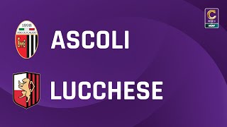 Ascoli  Lucchese 12  Gli Highlights [upl. by Denae]