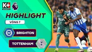 BRIGHTON  TOTTENHAM  CUỘC LỘI NGƯỢC DÒNG CẢM XÚC VỠ ÒA TRÊN SÂN AMEX  NGOẠI HẠNG ANH 2425 [upl. by Clerk]