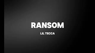 Lil Tecca  Ransom Slowed amp Reverb [upl. by Bardo]