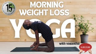 Morning Yoga asanas for weight lossஉடல் எடையை குறைக்கும் யோகாசனம் [upl. by Saber869]