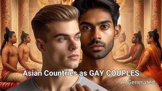 AI Draws Asian Countries as Gay Couples [upl. by Lewison]