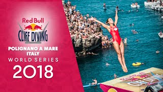 REPLAY Red Bull Cliff Diving World Series 2018 Italy [upl. by Rendrag]