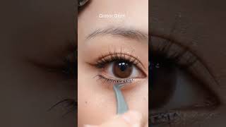 Lower Eyelash Tutorial ✨eyelashextensions eyelinertutorial [upl. by Aruol]