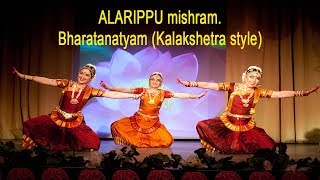 ALARIPPU mishram Bharatanatyam Kalakshetra style [upl. by Gefen517]