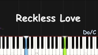 Bethel Music  Reckless Love  EASY PIANO TUTORIAL BY Extreme Midi [upl. by Jasun]