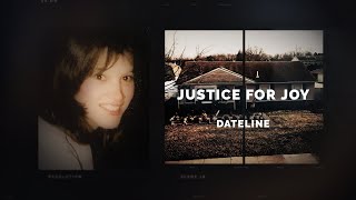 Dateline Episode Trailer Justice for Joy  Dateline NBC [upl. by Areht700]