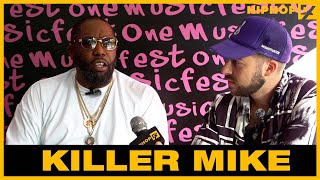 Killer Mike Talks Rap Album of The Year Perfect Day amp Gives Young Men Advice [upl. by Colpin]