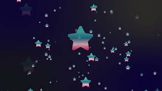 Colourful Star Pool Daze Theme Particles Background  Relaxation  Screensaver  VJ Loop [upl. by Ysirhc]