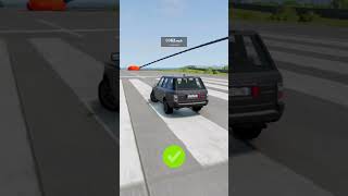 Cars vs 100 Speed ​​bump beamng beamngdrive [upl. by Llerud]