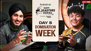 HINDI 2024 Android BGMS Season  3  Gunning for the most points  Domination Week  Day 5 [upl. by Domonic]