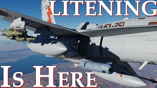 DCS FA18C Hornet  LITENING Targeting Pod LGB amp LMAV Tutorial [upl. by Juliane]