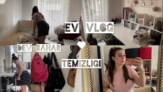 Benimle Birlikte Dev Bahar Temizliğine Başlıyoruz 1  Düzenleme  Ev Vlog Temizlik ✨🌸🌺 [upl. by Yelik]