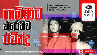 Daily Movies 1981 JANUARY 23 THAWALAMA [upl. by Ateuqahs]