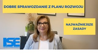 Dobre sprawozdanie z planu rozwoju 📃  najważniejsze zasady❗️ [upl. by Corella870]