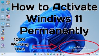 How To Activate Windows 11 Permanently For Free 2022 without any Software [upl. by Schnorr762]