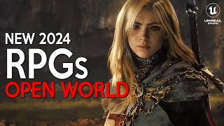 TOP 25 MOST INSANE Open World RPG Games coming out in 2024 and 2025 [upl. by Nosak]