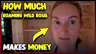 How Much Roaming Wild Rosie Makes Money On YouTube 2023 [upl. by Cassey]