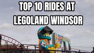 Top 10 BEST Rides at Legoland Windsor 2024 [upl. by Artemisa972]