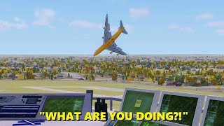 747 Pilot LOSES HIS MIND in Flight Simulator X Multiplayer ATC [upl. by Anairotciv]