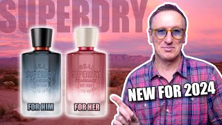 SUPERDRY REAL 01 FRAGRANCES FOR HIM amp HER  NEW FOR 2024 [upl. by Atinauq]