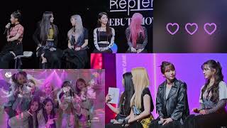 Kep1er 케플러 reaction to MVSK  debut showcase   fanmeeting 220103  real reaction [upl. by Oicram]