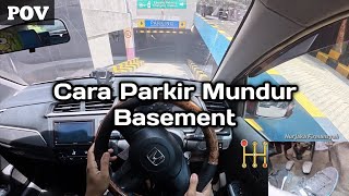 Tutorial Cara Parkir Basement Mobil Manual tutorialparkirmobil tutorialmobilmanual [upl. by Shear423]