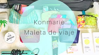 Cómo hacer el equipaje maleta y que quepa todo  Método Konmarie  Por Marie Kondo [upl. by Mort]