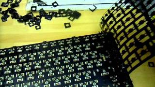 Repairing laptop keyboard keys and print circuit sheet keys not working [upl. by Solohcin]