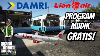 Program MUDIK GRATIS dari pemerintah LOS SANTOS  GTA V MOD [upl. by Langsdon828]