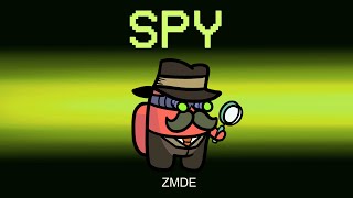 Among Us But SPY Role mods [upl. by Eilatan]