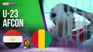 Egypt vs Guinea  U23 AFCON HIGHLIGHTS  07042023  beIN SPORTS USA [upl. by Porush]