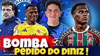 ✅🔥OS PRIMEIROS REFORÇOS DA ERA DINIZ NO CRUZEIRO QUEM PODE CHEGAR EM 2025 E MAIS [upl. by Bradan]