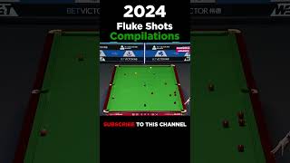 2024 Lucky Snooker Shots  MustSee Fluke Compilation [upl. by Derte]