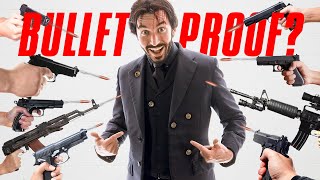 Making a BULLETPROOF John Wick Suit in Real Life [upl. by Hackett]